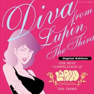 Pochette de THE BEST COMPILATION of LUPIN THE THIRD 「DIVA FROM LUPIN THE THIRD」 de Yuji Ohno