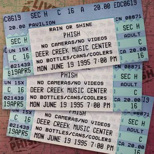 Pochette 1995-06-19: Deer Creek Music Center, Noblesville, IN