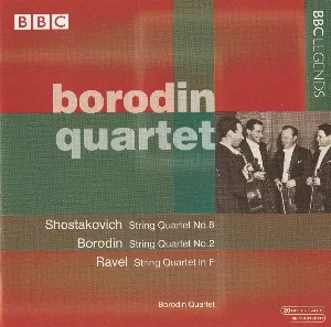 Pochette Shostakovich: String Quartet no. 8 / Borodin: String Quartet no. 2 / Ravel: String Quartet in F