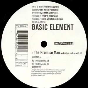 Pochette de The Promise Man de Basic Element
