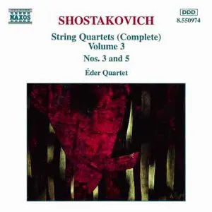 Pochette String Quartets, Volume 3: Nos. 3 and 5