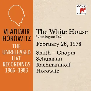 Pochette Vladimir Horowitz in Recital at the White House Washington D.C. February 26 1978