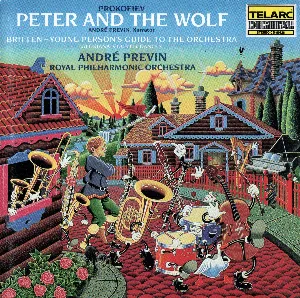 Pochette Prokofiev Peter and the Wolf / Britten: Young Person's Guide to the Orchestra / Gloriana Courtly Dances