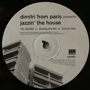 Pochette de Jazzin' the House de Dimitri From Paris