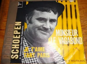 Pochette de Monsieur le vagabond / Je t’aime tant Paris de Bobbejaan Schoepen