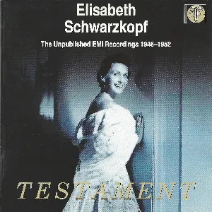 Pochette de The Unpublished EMI Recordings 1946-1952 de Elisabeth Schwarzkopf