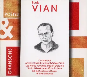 Pochette Boris Vian (Poètes & Chansons)