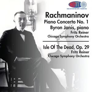 Pochette de Rachmaninov Piano Concerto No. 1 - Isle of the Dead, Op. 29 de Chicago Symphony Orchestra - Fritz Reiner - Byron Janis