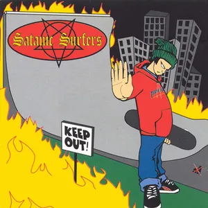 Pochette de Keep Out! de Satanic Surfers
