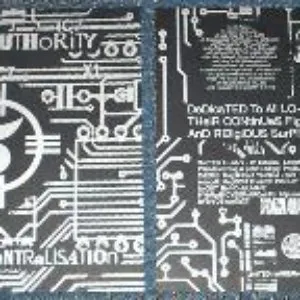 Pochette de Mistrust Authority – Promote Decentralisation de Hybryds