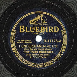 Pochette de I Understand / Pantin' in the Panther Room de Fats Waller and His Rhythm