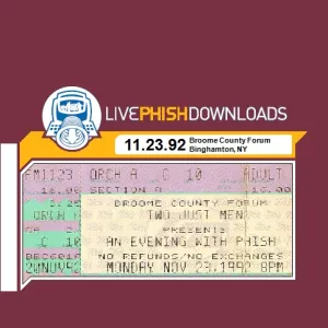 Pochette de 1992-11-23: Broome County Forum, Binghamton, NY, USA de Phish