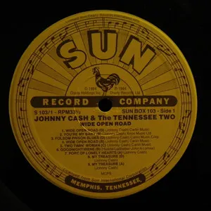 Pochette Johnny Cash and the Tennessee Two: Sun Years