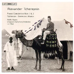 Pochette de Piano Concertos Nos 1 & 3 / Festmusik / Symphonic March de Singapore Symphony Orchestra - Alexander Tcherepnin - Lan Shui - Noriko Ogawa