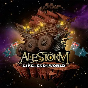 Pochette de Live at the End of the World de Alestorm