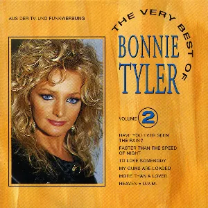 Pochette The Very Best of Bonnie Tyler, Volume 2