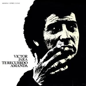 Pochette de Te recuerdo Amanda de Víctor Jara