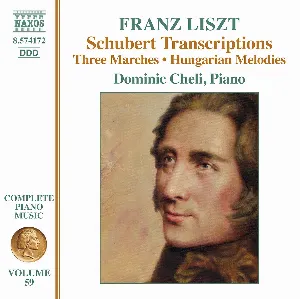 Pochette Schubert Transcriptions