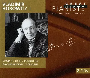 Pochette Great Pianists of the 20th Century, Volume 48: Vladimir Horowitz II