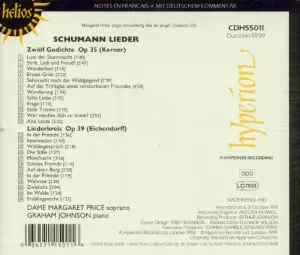 Pochette Kerner Lieder, op. 35 / Liederkreis, op. 39