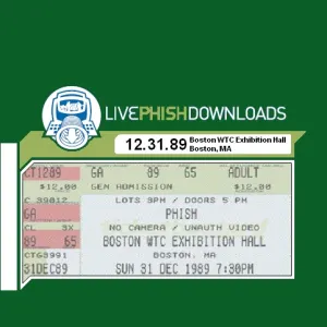 Pochette de 1989-12-31: Boston World Trade Center Exhibition Hall, Boston, MA, USA de Phish