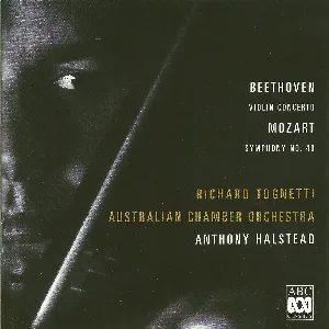Pochette Beethoven: Violin Concerto / Mozart: Symphony no. 40