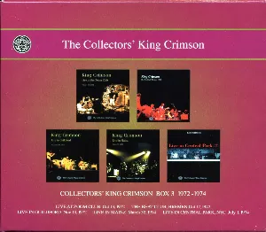 Pochette Collectors’ King Crimson Box 3 (1972–1974)
