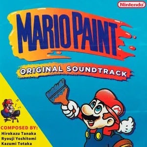 Pochette de Mario Paint Soundtrack de Hirokazu Tanaka