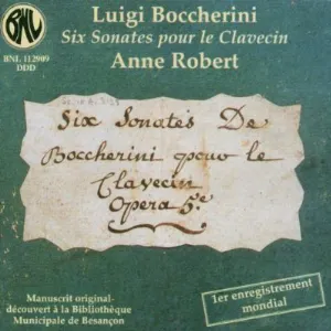 Pochette Six Sonates pour le Clavecin Opera 5e