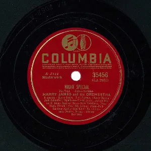 Pochette de Back Beat Boogie / Night Special de Harry James and His Orchestra