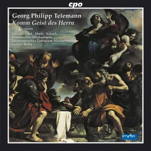 Pochette de Komm Geist des Herrn - Late Cantatas de Ludger Rémy - Knut Schoch - Georg Philipp Telemann - Ekkehard Abele - Dorothee Mields