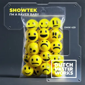 Pochette de I'm A Raver Baby de Showtek