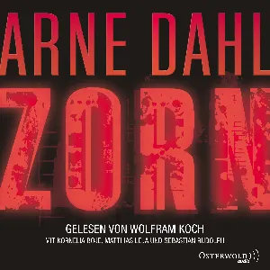 Pochette de Zorn de Wolfram Koch - Jan Arnald