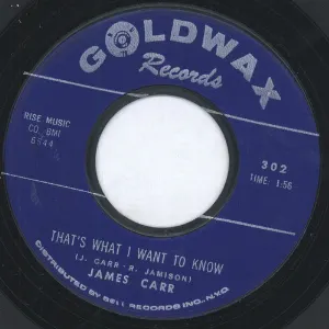 Pochette You've Got My Mind Messed Up / That's What I Want to Know