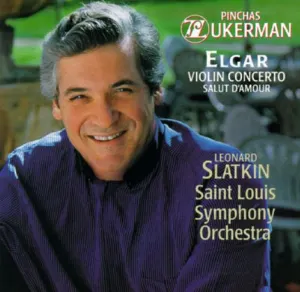 Pochette de Violin Concerto / Salut D'amour de Edward Elgar - Saint Louis Symphony Orchestra - Pinchas Zukerman - Leonard Slatkin