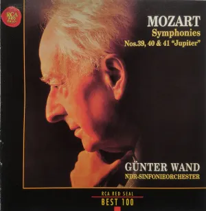 Pochette de Symphonies nos. 39, 40 & 41 "Jupiter" de NDR Elbphilharmonie Orchester - Günter Wand - Wolfgang Amadeus Mozart