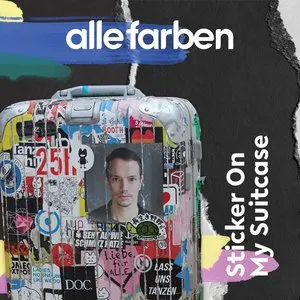 Pochette de Sticker on My Suitcase de Alle Farben