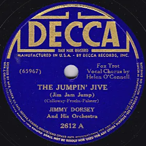 Pochette de The Jumpin' Jive / Shoot the Meat Balls to Me, Dominick! Boy!! de Jimmy Dorsey and His Orchestra