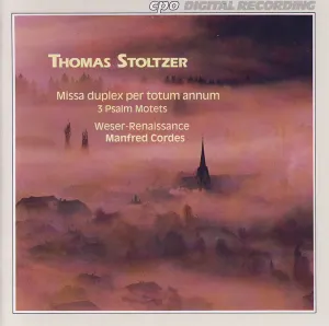 Pochette de Missa duplex per totum Annum / 3 Psalm Motets de Manfred Cordes - Weser-Renaissance Bremen