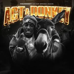 Pochette de Act a Donkey de YoungBoy Never Broke Again