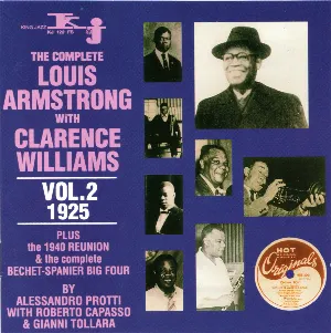 Pochette de The Complete Louis Armstrong with Clarence Williams, Vol. 2: 1925 de Louis Armstrong