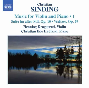 Pochette Music For Violin And Piano • 1: Suite Im Alten Stil, Op. 10 / Waltzes, Op. 59)