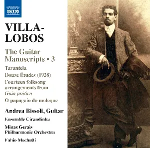 Pochette de The Guitar Manuscripts, Volume 3 de Heitor Villa‐Lobos
