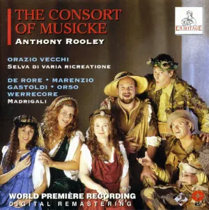Pochette de Vecchi / De Rore / Marenzio / Gastoldi / Orso / Werrecore de Cipriano de Rore - The Consort of Musicke - Anthony Rooley