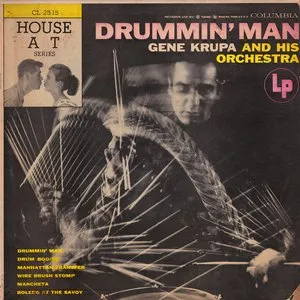 Pochette de Drummin' Man de Gene Krupa and His Orchestra