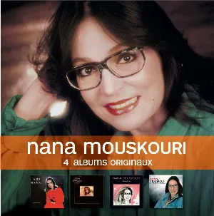 Pochette de 4 albums originaux de Nana Mouskouri