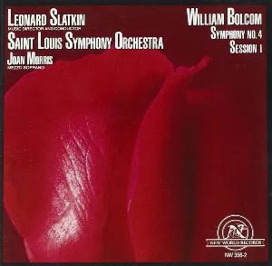 Pochette de Symphony no. 4 / Session I de Saint Louis Symphony Orchestra - Leonard Slatkin - William Bolcom