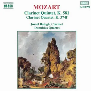Pochette Clarinet Quintet K. 581 / Clarinet Quartet K. 374f