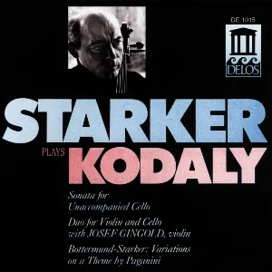 Pochette Starker plays Kodaly