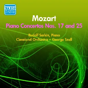 Pochette Piano Concertos Nos. 17 and 25